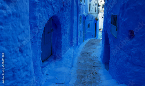 Blue city Chefchaouen, Morocco, Africa