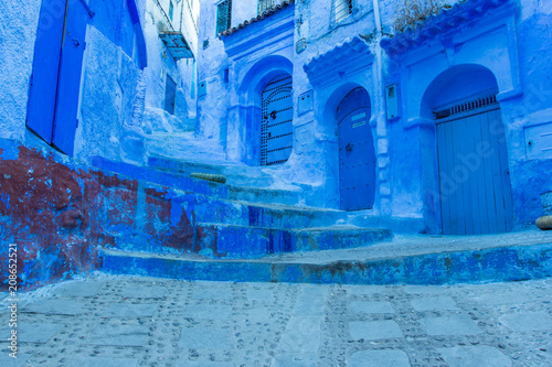 Blue city Chefchaouen, Morocco, Africa © siv2203