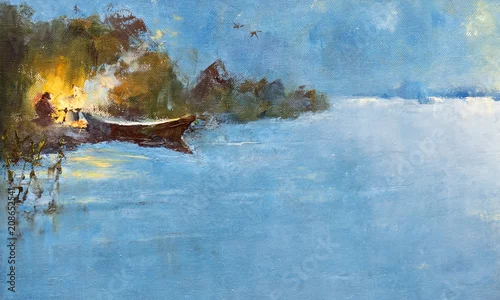 Obraz Obraz olejny, ręcznie robiony