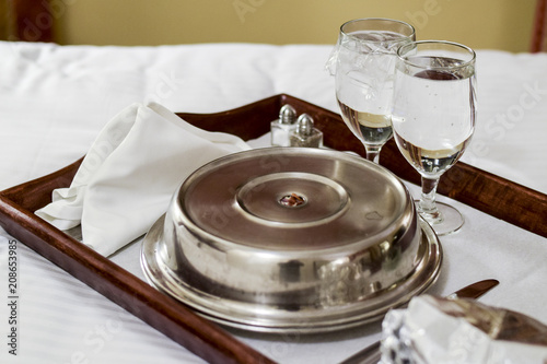 Room service tray