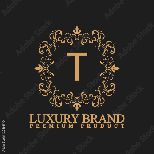 Luxury logo T