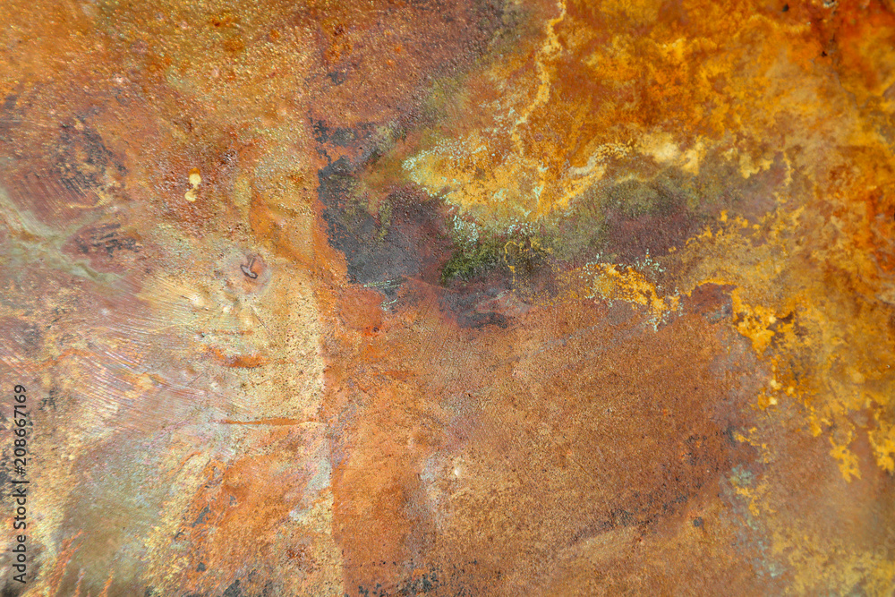 Rusted steel background Rusted steel background