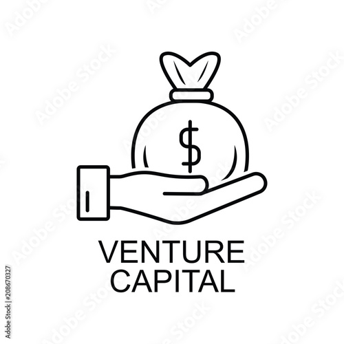 venture capital outline icon. Element of finance icon for mobile concept and web apps. Thin line venture capital outline icon can be used for web and mobile. Premium icon