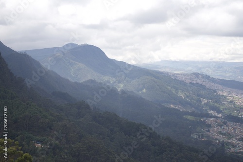 Columbia Mountains near Bogota