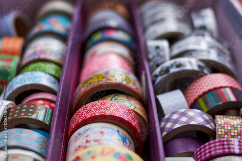 Washi tape case collection catalog