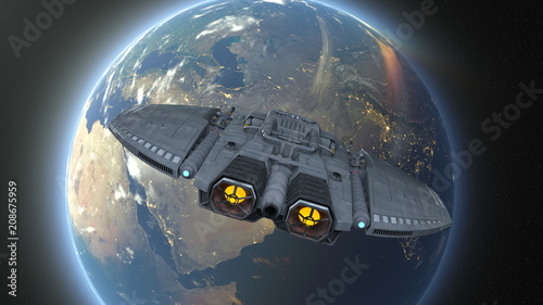 Wallpaper Mural 宇宙船 Torontodigital.ca