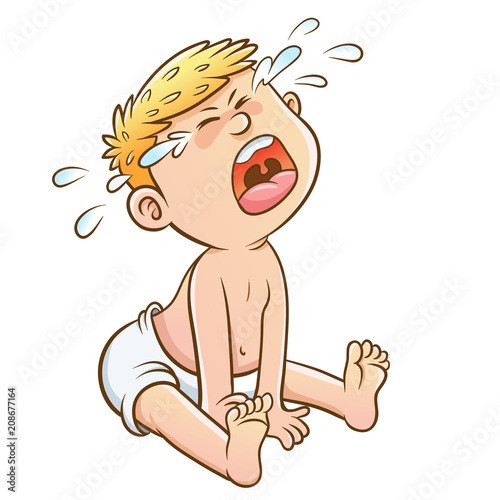 baby crying Cartoon