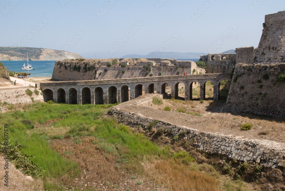 Burg und Festung von Methoni, Peloponnes, Griechenland