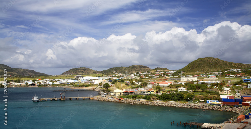 St. Kitts Aiport from the Water