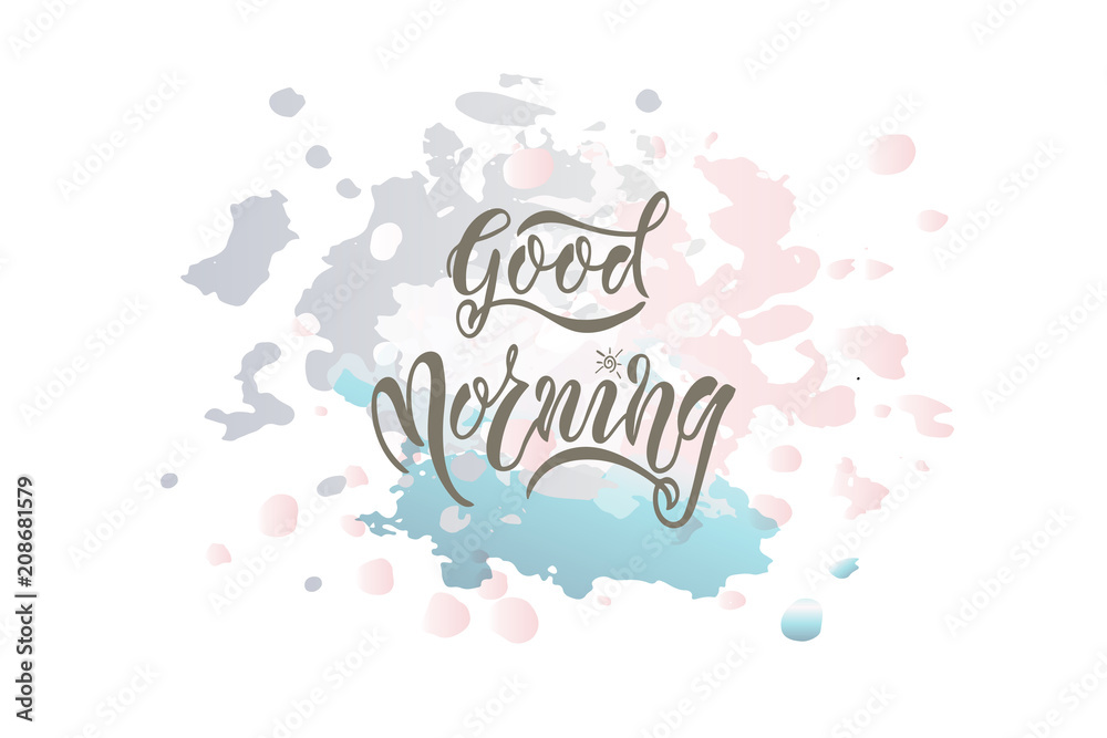 EPS 10. Good Morning card vector Illustration. Template for budge, banner, icon, logotype, invitation, poster etc. EPS 10. Good Morning card vector Illustration. Template for budge, banner, icon, logotype, invitation, poster etc.