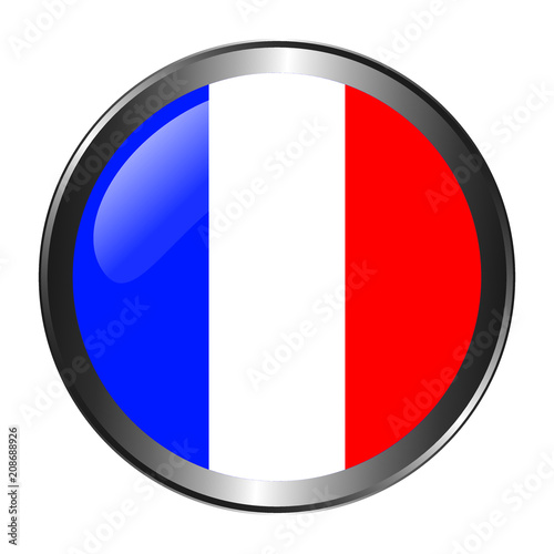 Button Frankreich Flagge Free Download Button Frankreich Flagge - GFXLoad