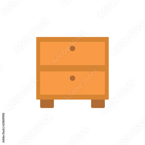curbstone flat icon. Element of furniture colored icon for mobile concept and web apps. Detailed curbstone flat icon can be used for web and mobile. Premium icon