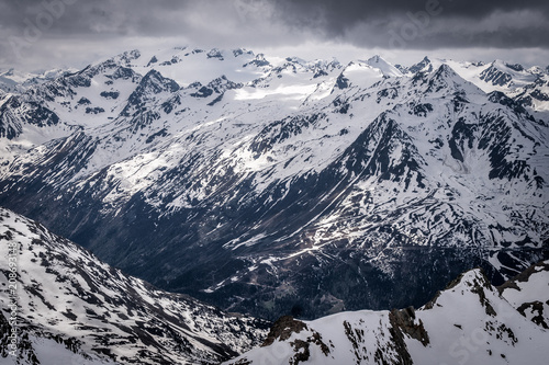 Landschaft des Stubaier Gletscher