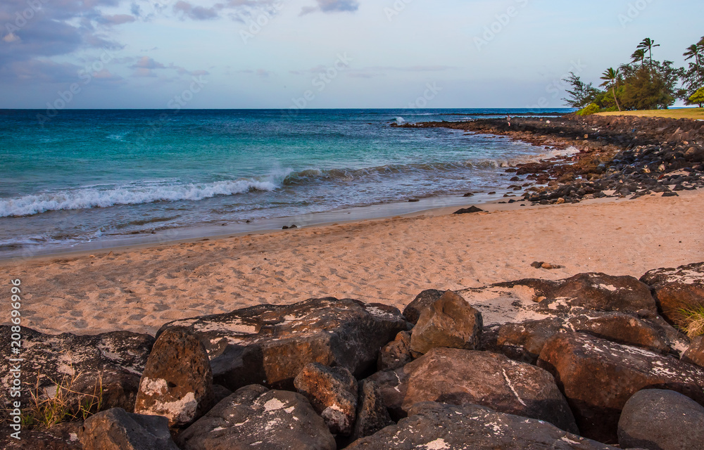 Beautiful empty beach Beautiful empty beach