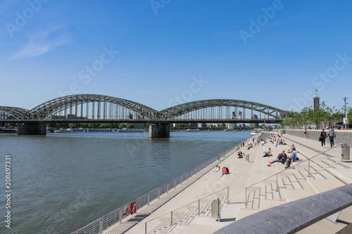 Hohenzollernbrücke over the Rhein, Germany © P.Junek