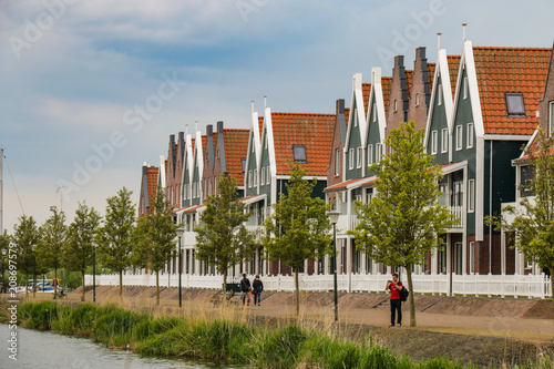 Dutch houses - Volendam, Netherlands