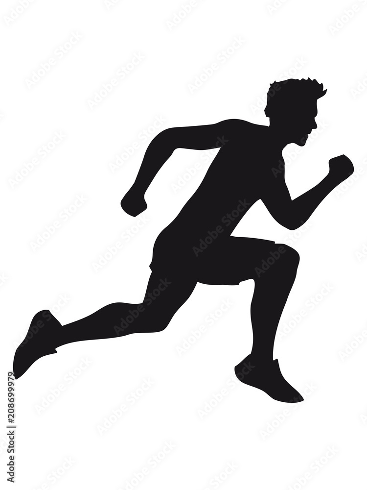 sport rennen sprinten schnell ausdauer training joggen laufen mann walken wettrennen fitness cool