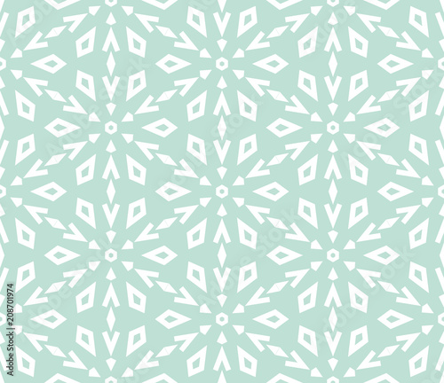 Abstract geometric pattern. A seamless vector background. White and blue ornament. Graphic modern pattern. Simple lattice graphic design
