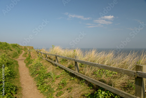 Norfolk coast path near Sheringham © davidyoung11111