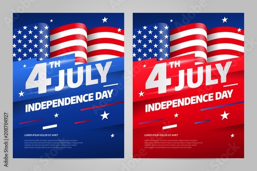 Happy independence day 4 th july, United states of america day. USA