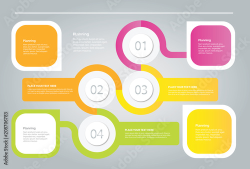 Infographic design web icon set