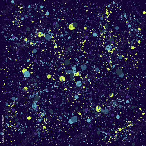 Abstract seamless vector pattern for girls, boys, clothes. Creative background with dots, spots. Funny wallpaper for textile and fabric. Fashion style. Colorful bright