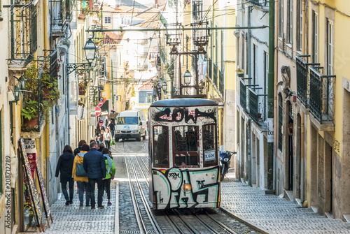 The Tram of Lisbon, Portugal