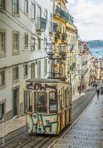 The Tram of Lisbon, Portugal