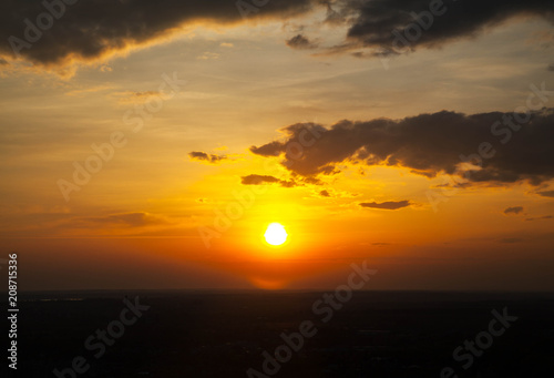 beautiful and heavenly sunrise photo