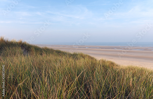 Fort Mahon sand dunes in Picardy coast