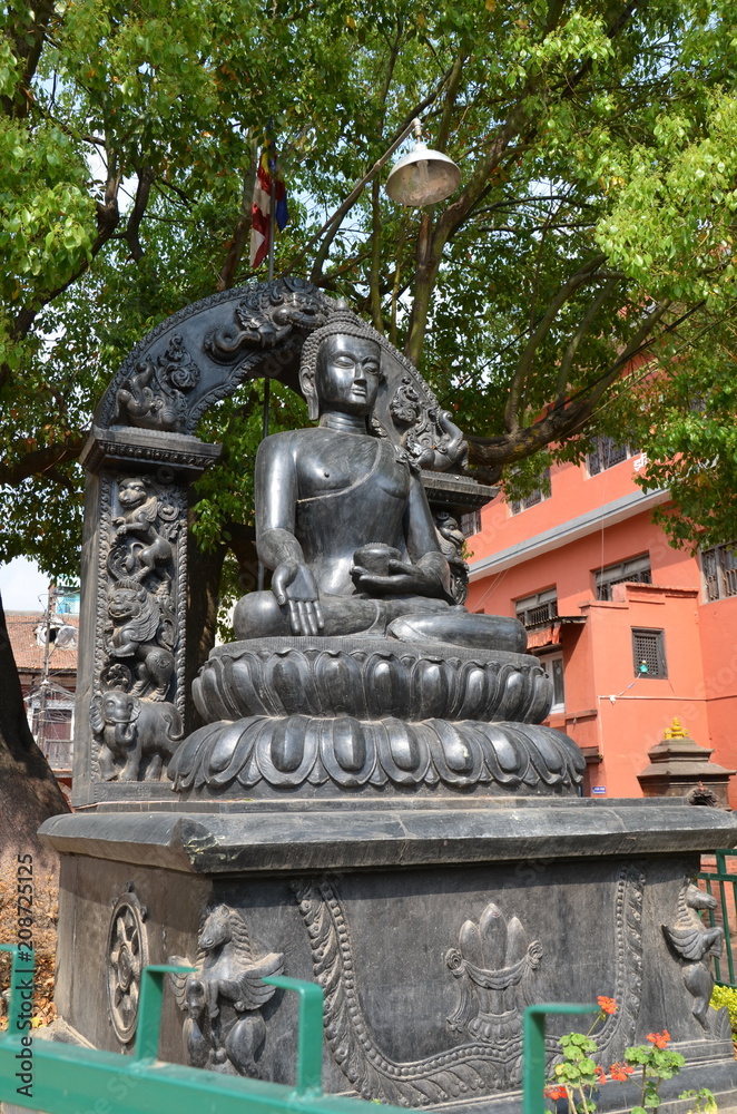 Statue of Buddha in Lalitpur (Patan), Nepal