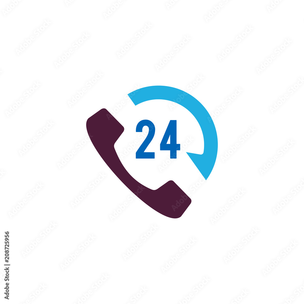 24 Hour Logo Icon Design 24 Hour Logo Icon Design
