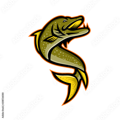Northern Pike Sports Mascot