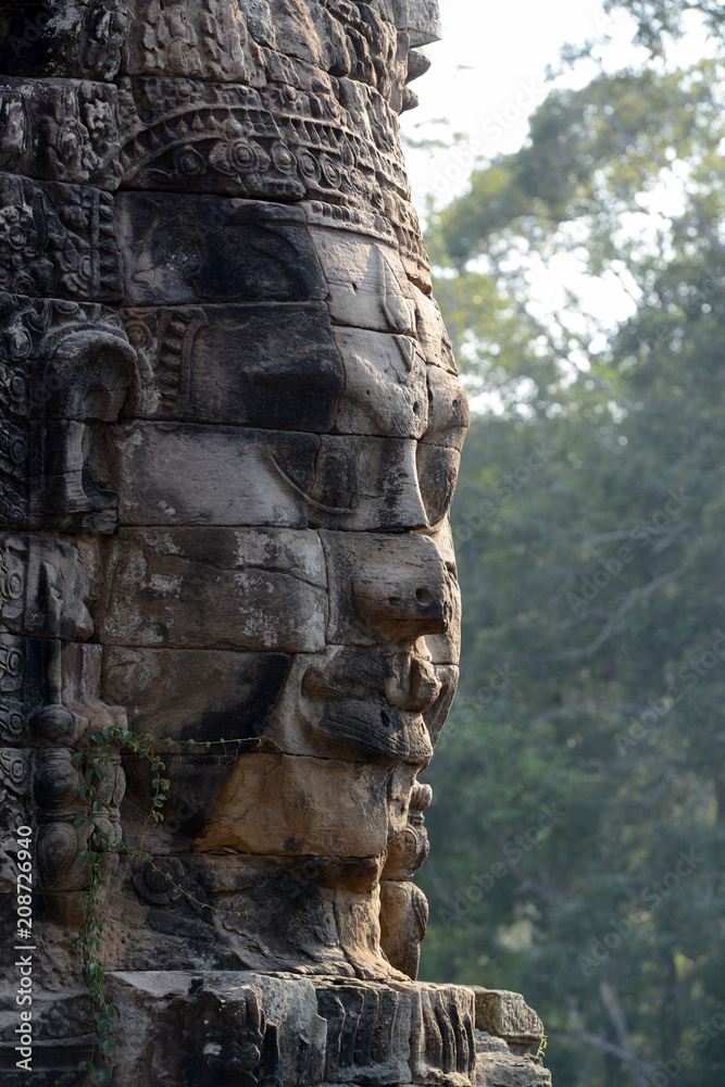 Fototapeta premium CAMBODIA SIEM REAP ANGKOR THOM BAYON TEMPLE