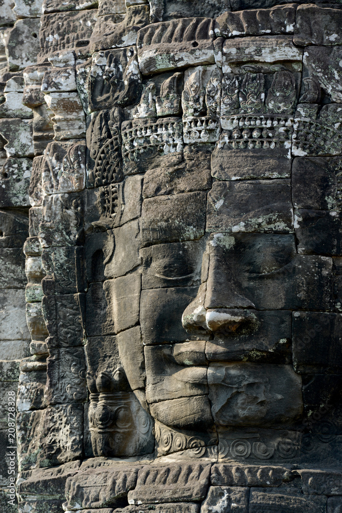 CAMBODIA SIEM REAP ANGKOR THOM BAYON TEMPLE