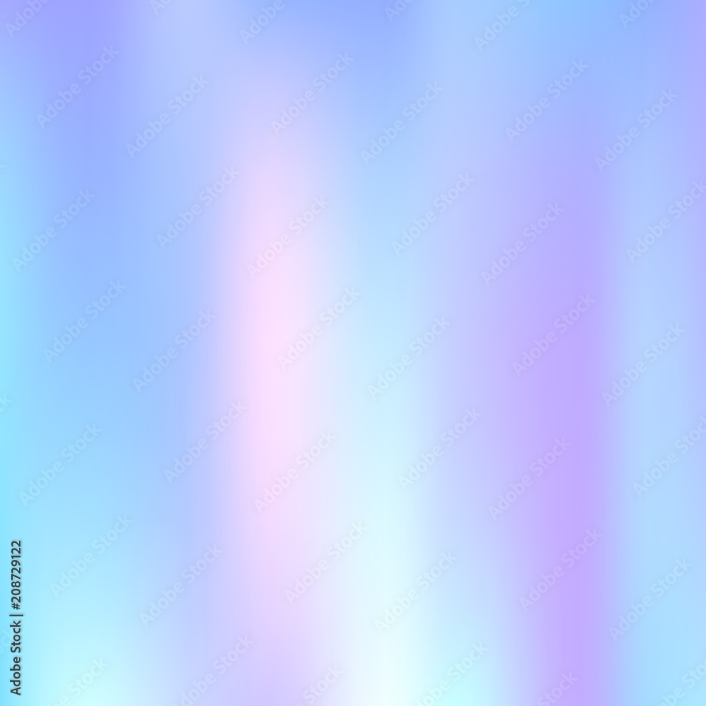 Holographic abstract background. Rainbow holographic backdrop with gradient  mesh. 90s, 80s retro style. Iridescent graphic template for brochure,  flyer, poster design, wallpaper, mobile screen. Stock Vector | Adobe Stock