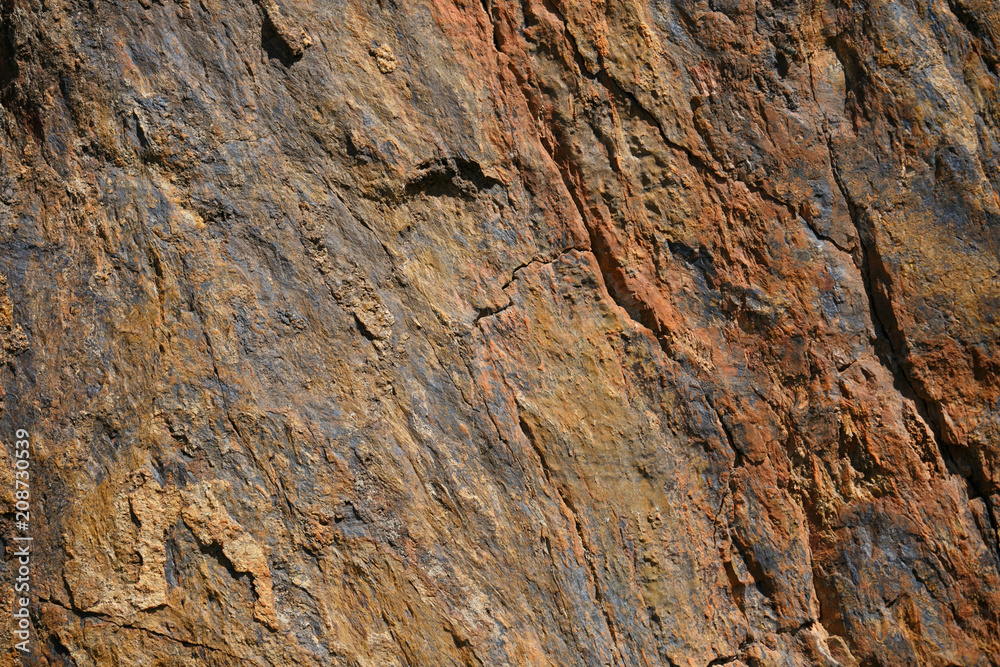 Stone ocher and black