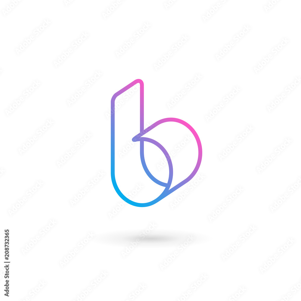 Letter B logo icon design template elements Letter B logo icon design template elements