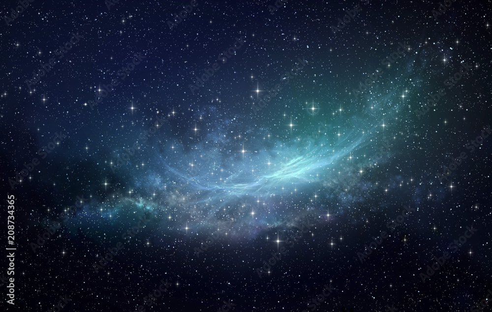Obraz premium Tło mgławicy kosmicznej