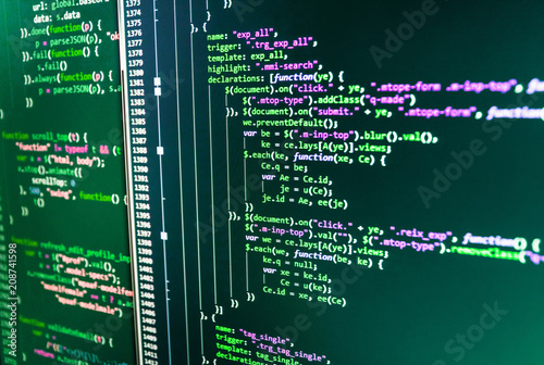 Creative Focus Effect Future Technology Creation Process Abstract Technology Background Background Of Software Developer Script Python Programming Developer Code Stock Photo Adobe Stock