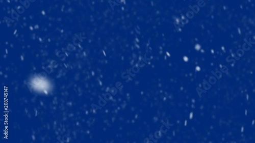 Wallpaper Mural Snow Falling. Looped. Alpha Channel Included. Torontodigital.ca