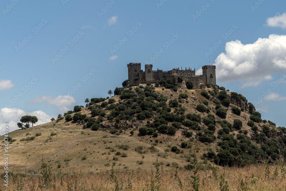 Castle of Almodovar del Rio, It is a fortitude of Moslem origin, a Stage of the American producer HBO, for the series “Game of Thrones” take in Almodovar of the Rio, Spain Castle of Almodovar del Rio, It is a fortitude of Moslem origin, a Stage of the American producer HBO, for the series “Game of Thrones” take in Almodovar of the Rio, Spain