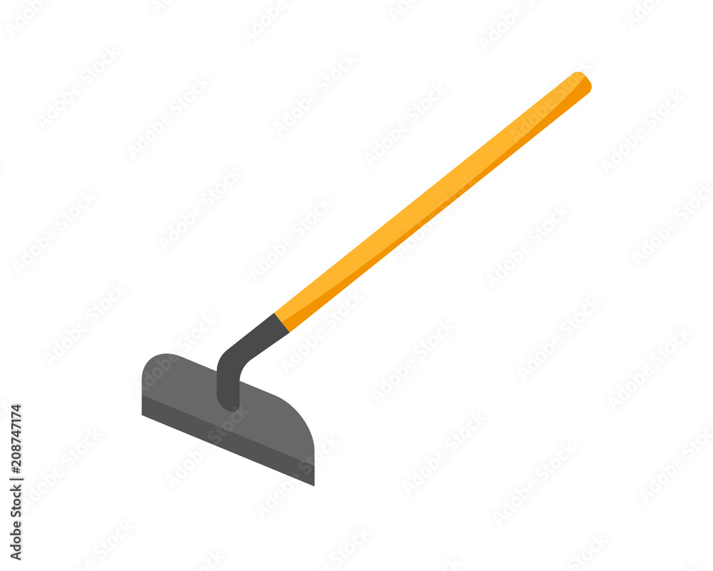 Garden hoe icon Garden hoe icon