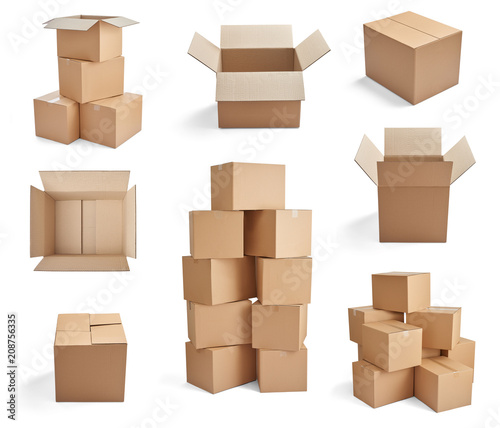 box package delivery cardboard carton © Lumos sp
