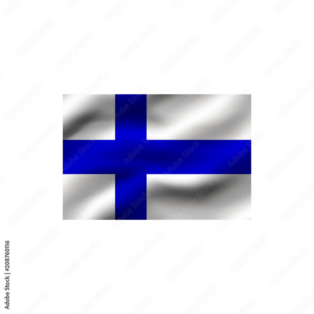 Fototapeta premium Flag of Finland.