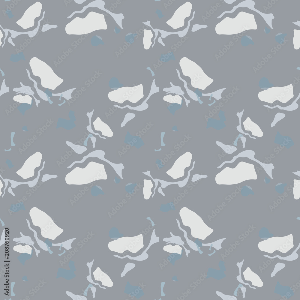 Abstract camo background as urban camouflage in different shades of grey and blue Abstract camo background as urban camouflage in different shades of grey and blue