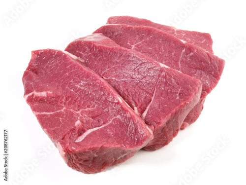 Rohe Rinderhüfte - Steaks
