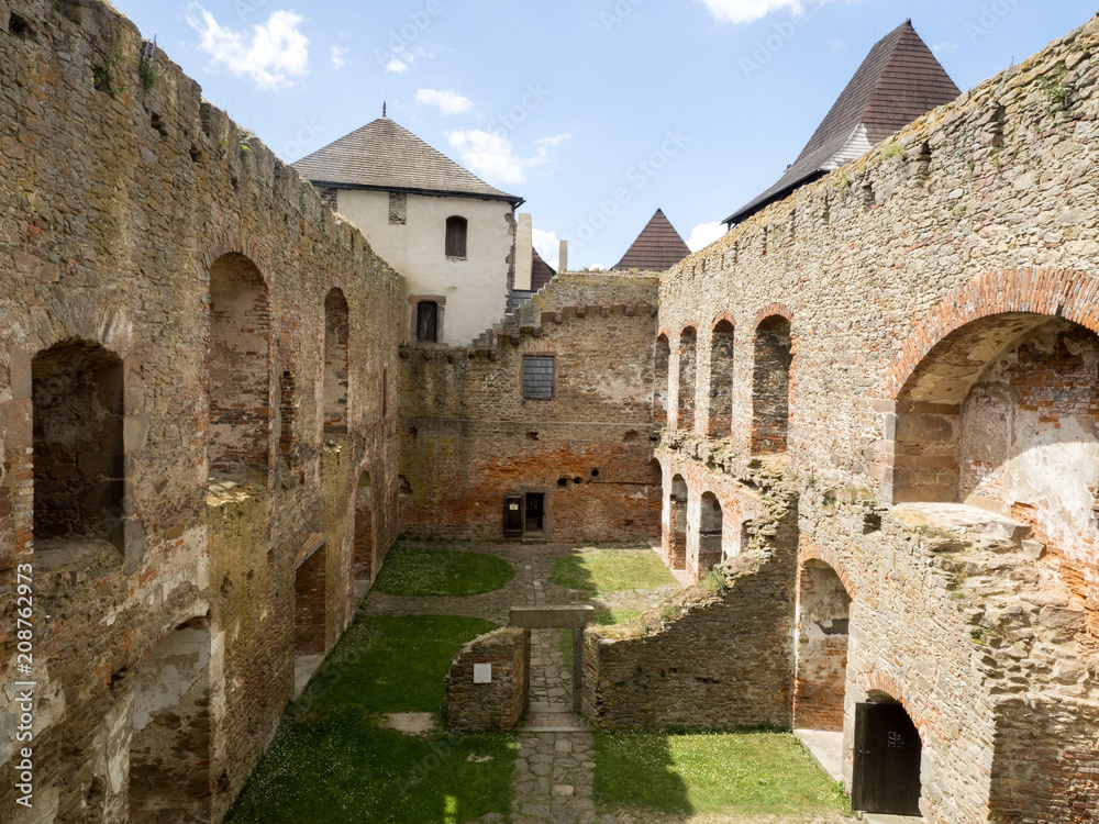 Lipnice Castle from the beginning of the fourteenth century, Czech Republic