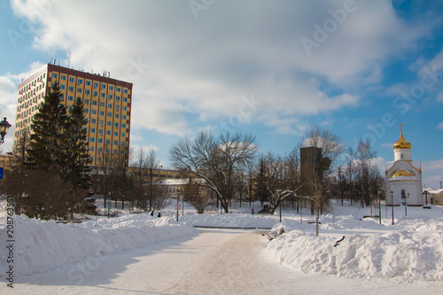 Buildings of the city of Ivanovo