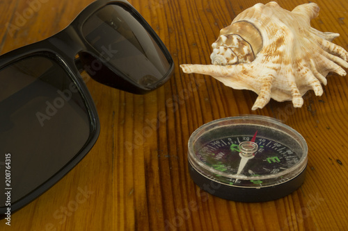 Old compass